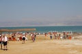 Dead Sea Swimming in Israel